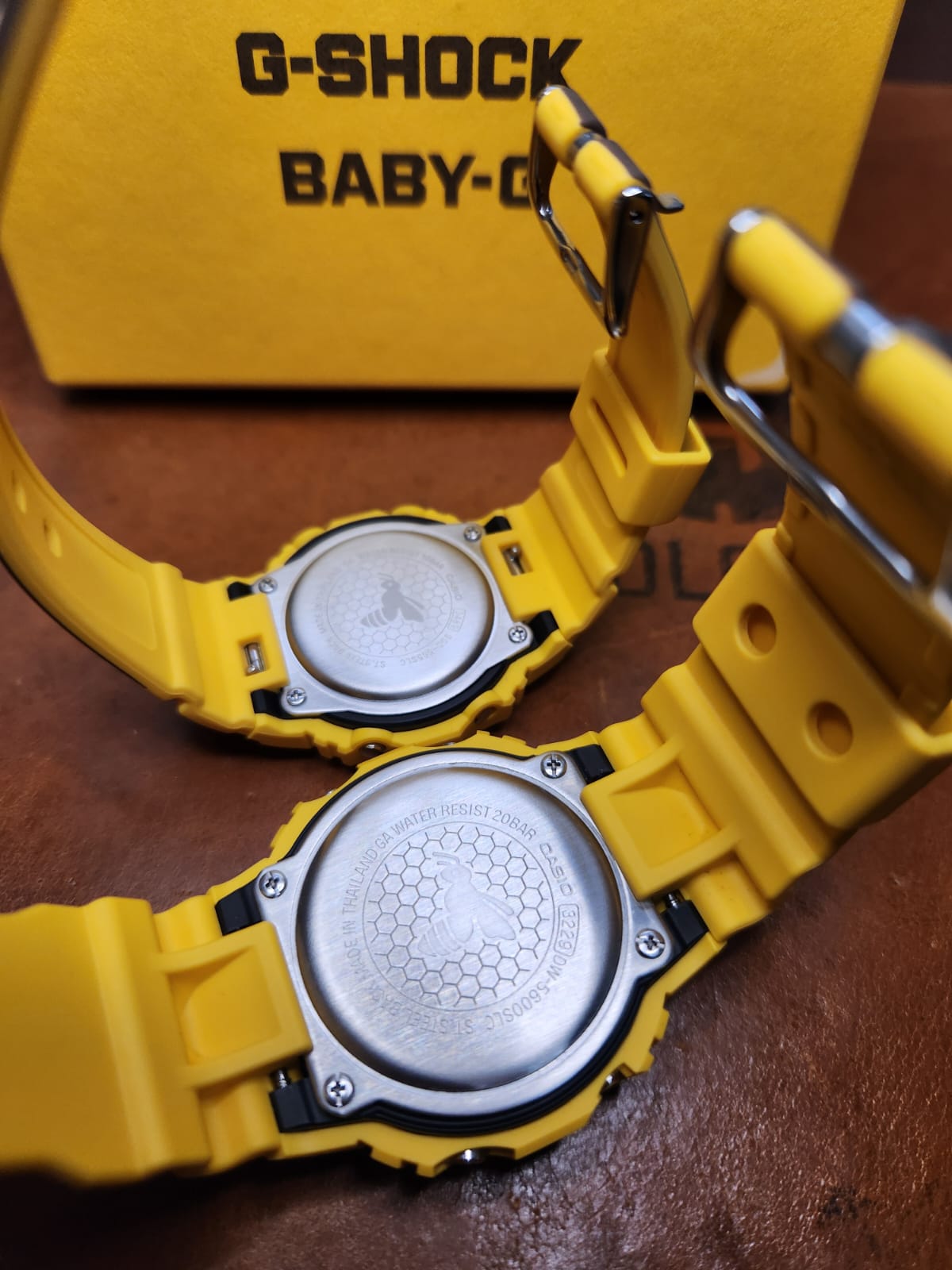 Casio G-Shock y Baby G Edición Bee in Love (Consignación)