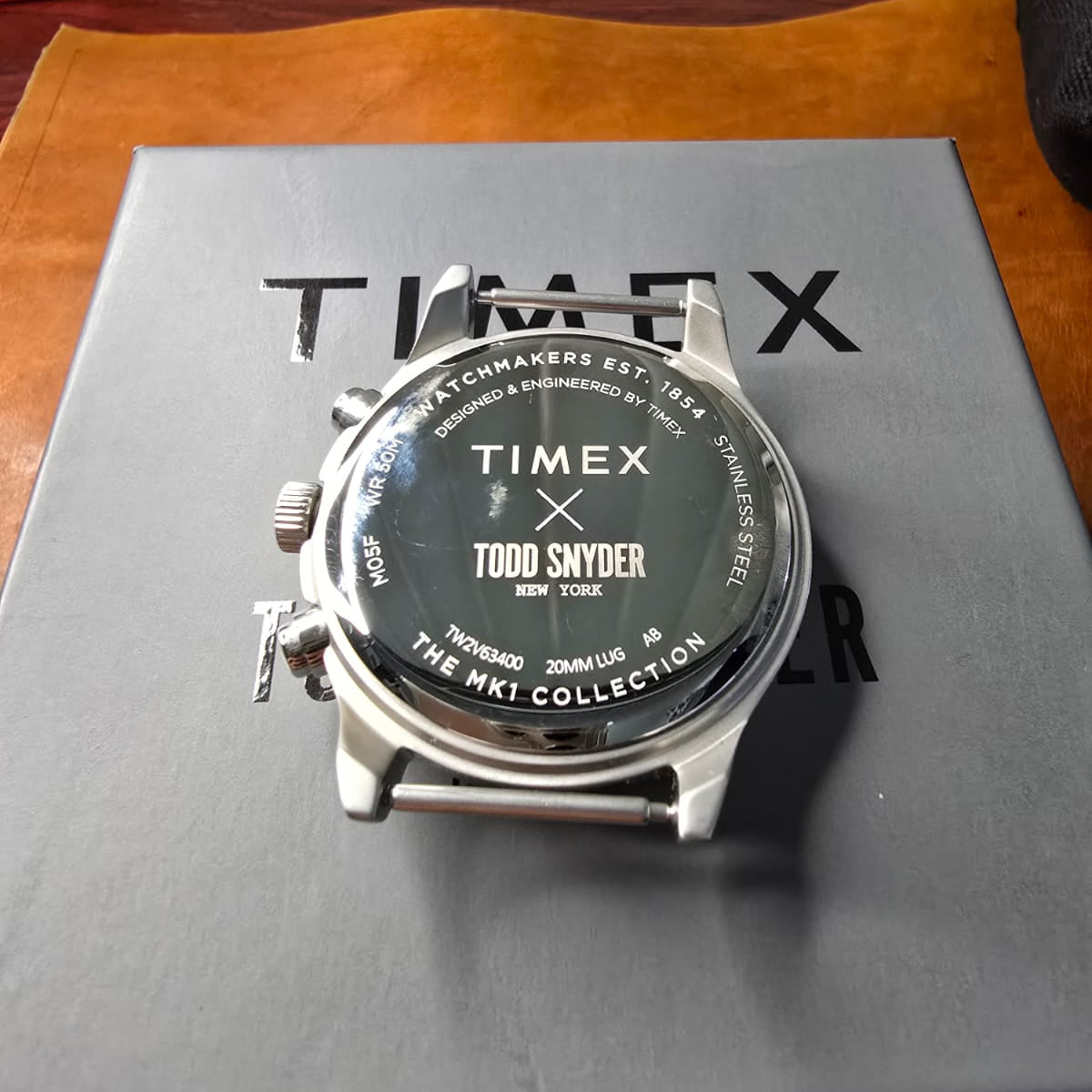 Timex Todd Snyder x Timex MK-1 Sky King in Blaze Orange