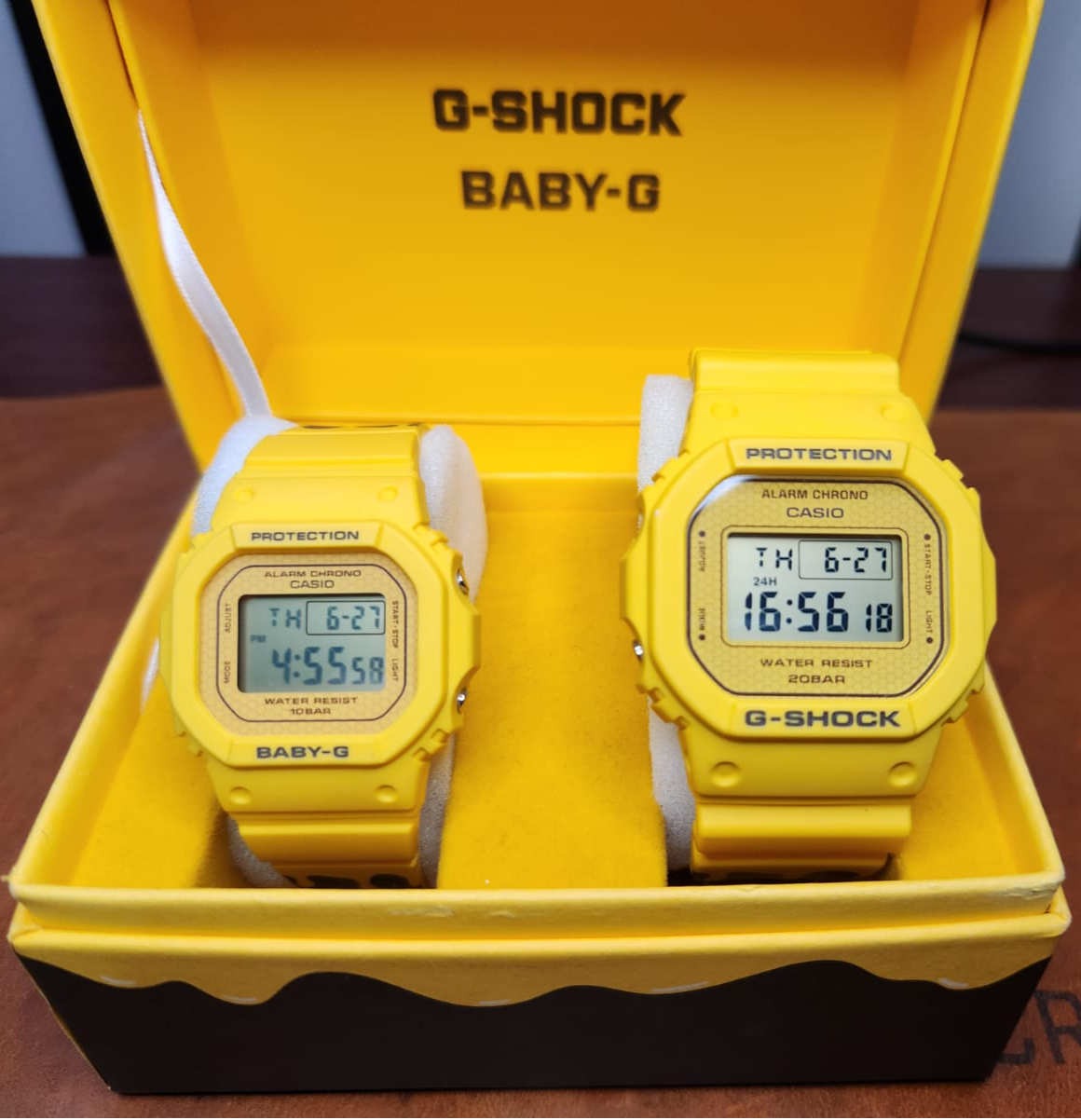 Casio G-Shock y Baby G Edición Bee in Love (Consignación)