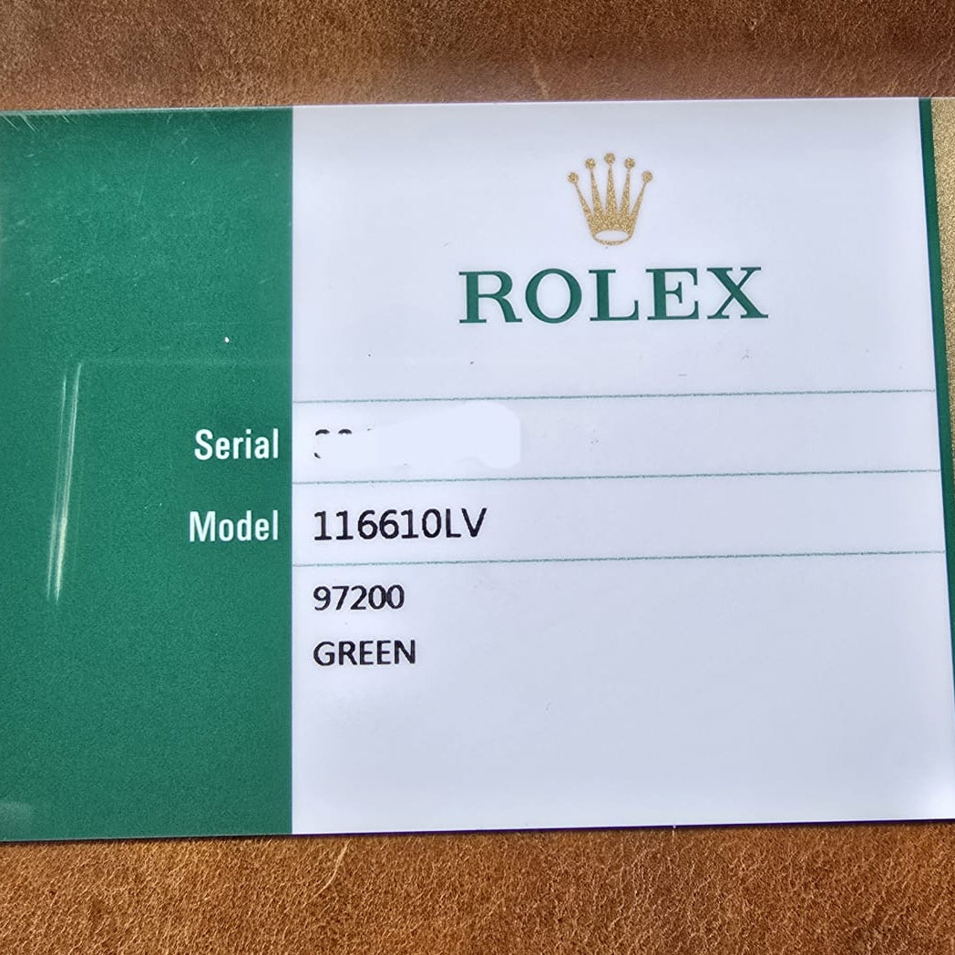 Rolex Submariner Hulk